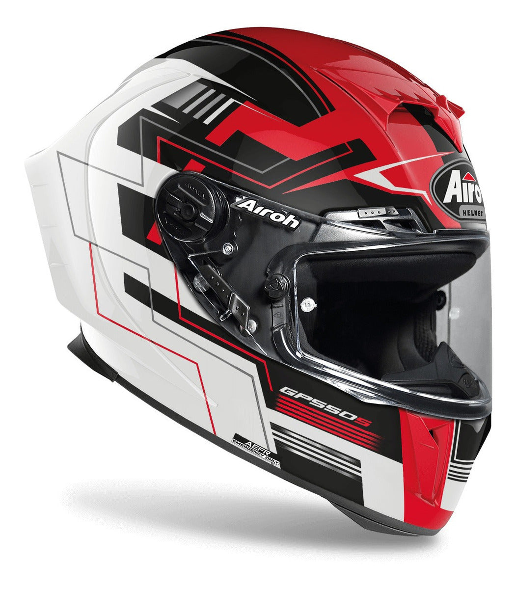 Helmet Gp550 S Challenge Red Gloss